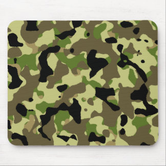 Camouflage Khaki Commando Camo Game Mousepad Muismat