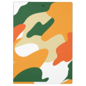 camouflage klembord (Achterkant)