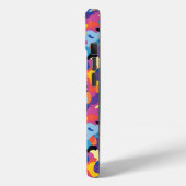 Camouflage kleurrijk patroon Case-Mate iPhone case (Achterkant / Links)