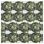 Camouflage koeienroze noses stof (Swatch)