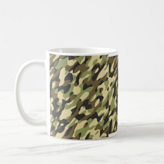 Camouflage Koffiemok (Links)