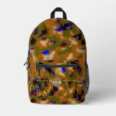 Camouflage koppelingstas Print gesneden naaitas Bedrukte Rugzak (Voorkant)