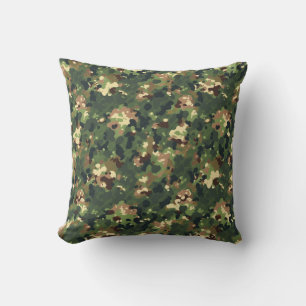 Camouflage kussen