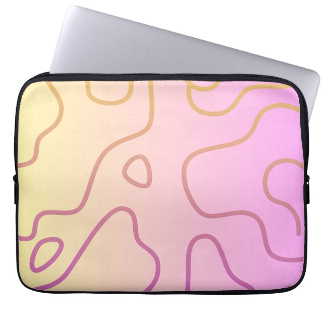 camouflage laptop sleeve (Voorkant)