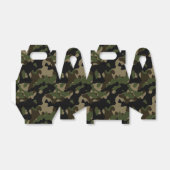 Camouflage leger camouflage verjaardagsfeest cadea bedankdoosjes (Uitgevouwen)