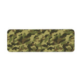 Camouflage leger etiket (Voorkant)