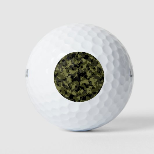 Camouflage-leger Golfballen (Voorkant)