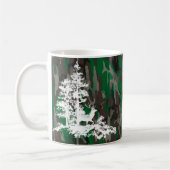 Camouflage Leger militaire Douanenaam Deer Stag Koffiemok (Links)