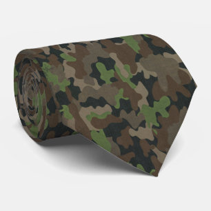 camouflage leger militaire tactische elegante jage stropdas