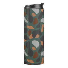 Camouflage leger thermosbeker