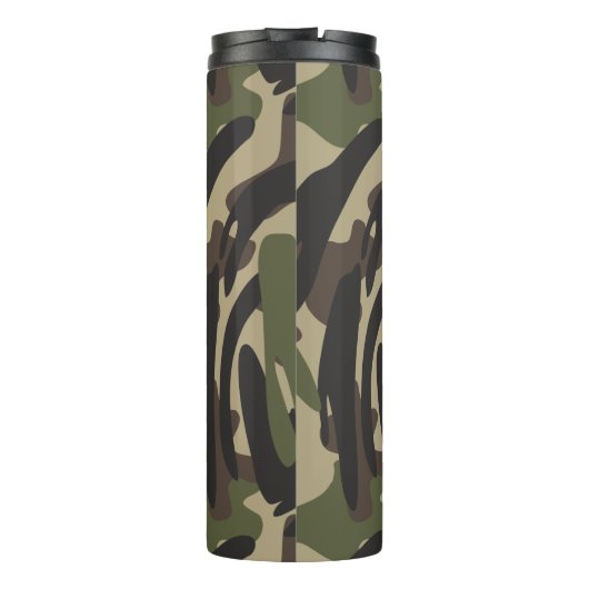 Camouflage leger thermosbeker (Achterkant)