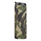 Camouflage leger thermosbeker (Geroteerd rechts)