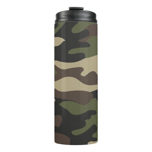 Camouflage leger thermosbeker (Voorkant)