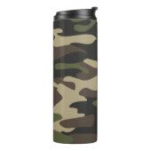 Camouflage leger thermosbeker (Gedraaid links)