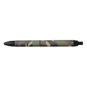 Camouflage leger zwarte inkt pen (Voorkant)