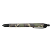 Camouflage leger zwarte inkt pen (Bodem)