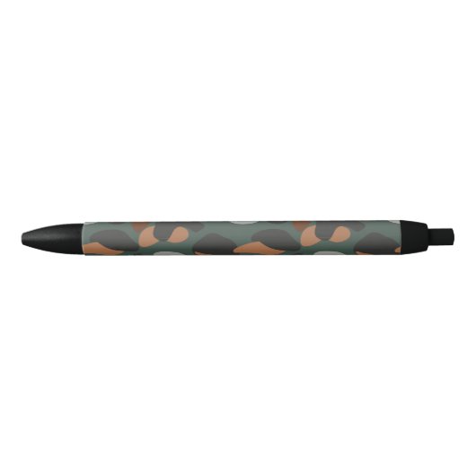 Camouflage leger zwarte inkt pen (Voorkant)