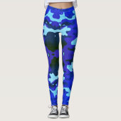 Camouflage Leggingen Leggings (Voorkant)