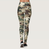 Camouflage Leggings (Achterkant)