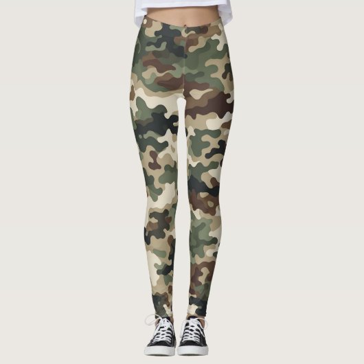 Camouflage Leggings (Voorkant)