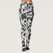 camouflage leggings (Achterkant)