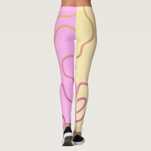 camouflage leggings (Achterkant)
