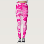 camouflage leggings (Voorkant)