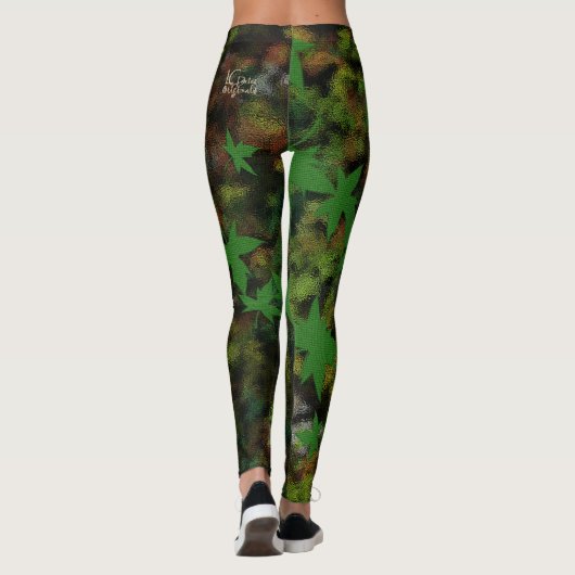 Camouflage-Leggings Leggings (Achterkant)