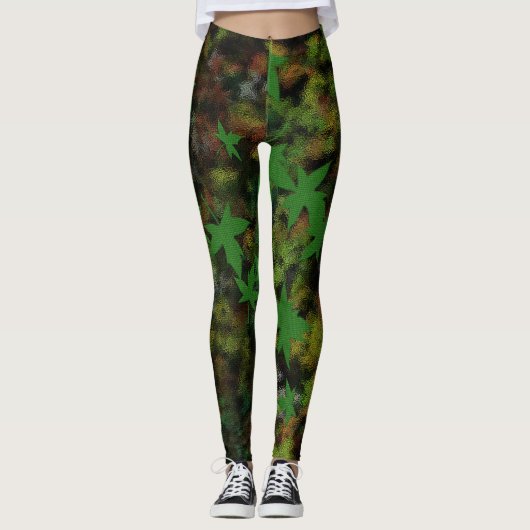 Camouflage-Leggings Leggings (Voorkant)