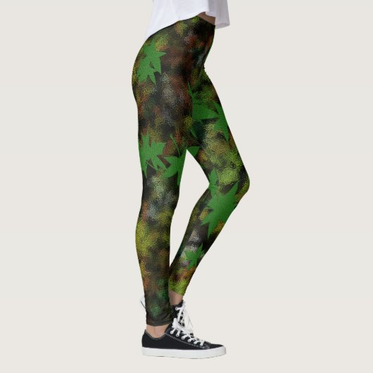 Camouflage-Leggings Leggings (Rechts)