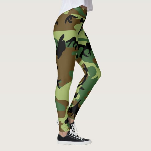 Camouflage-Leggings Leggings (Rechts)