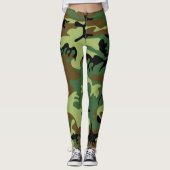 Camouflage-Leggings Leggings (Voorkant)