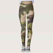Camouflage-Leggings Leggings (Voorkant)