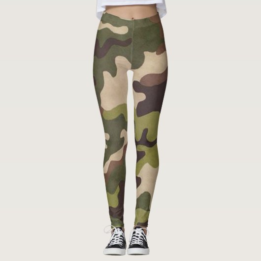 Camouflage-Leggings Leggings (Voorkant)