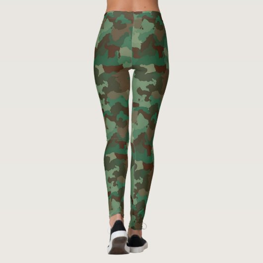 Camouflage Leggings van vrouwen (Achterkant)