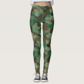 Camouflage Leggings van vrouwen (Voorkant)