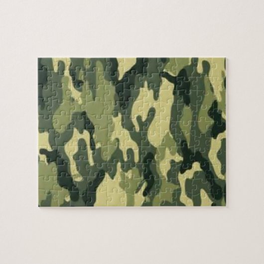 Camouflage Legpuzzel (Horizontaal)