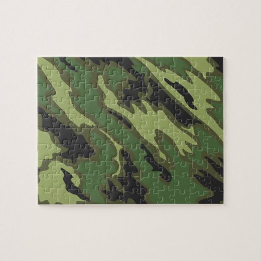 Camouflage Legpuzzel (Horizontaal)