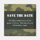 Camouflage Magneet (Voorkant)