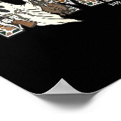 Camouflage Mallard Duck Retro Camo Hunting Mama Ha Poster (Hoek)