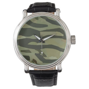 Camouflage Man Watch Horloge