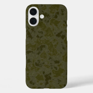 Camouflage Marmer iPhone 16 Plus Hoesje