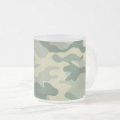 Camouflage Matglas Koffiemok (Voorkant rechts)