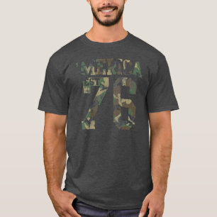  Camouflage 'Merica Est. 1776 T-shirt