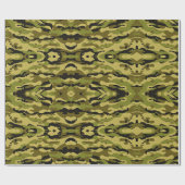 Camouflage met eenzijdige vorm cadeaupapier (Vlak)