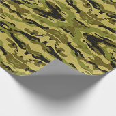 Camouflage met eenzijdige vorm cadeaupapier (Hoek)