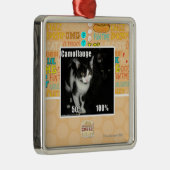 Camouflage Metalen Ornament (Rechts)