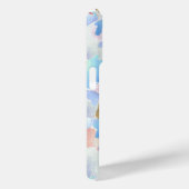 Camouflage Metallic Roze Blauw Goud Abstract Case-Mate iPhone Case (Achterkant / Rechts)