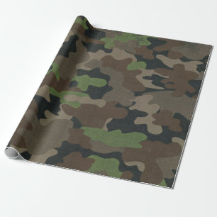 Camouflage Militair geïnspireerd Tactical Outdoor Cadeaupapier