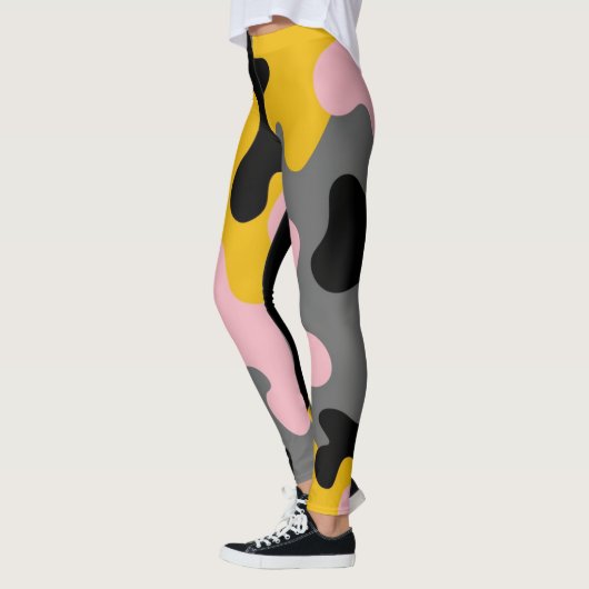 camouflage militair patroon leggings (Links)